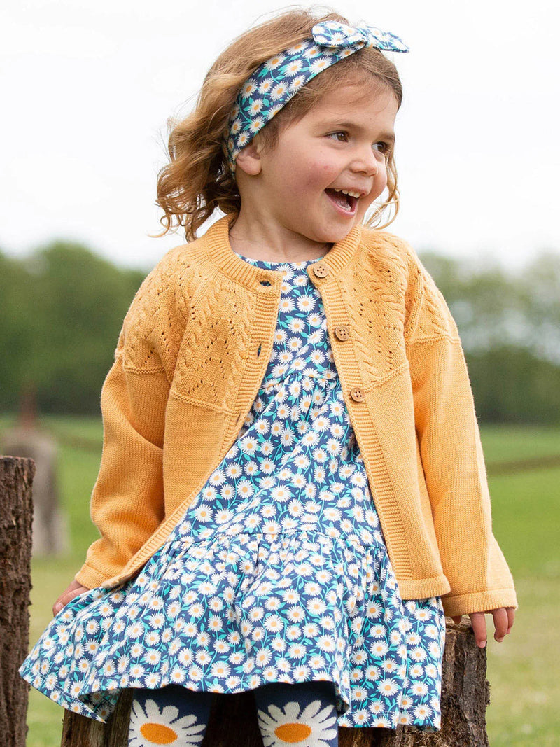 Kite- Together Cardi- Cardigan- butterscotch Yellow-Children's Clothing