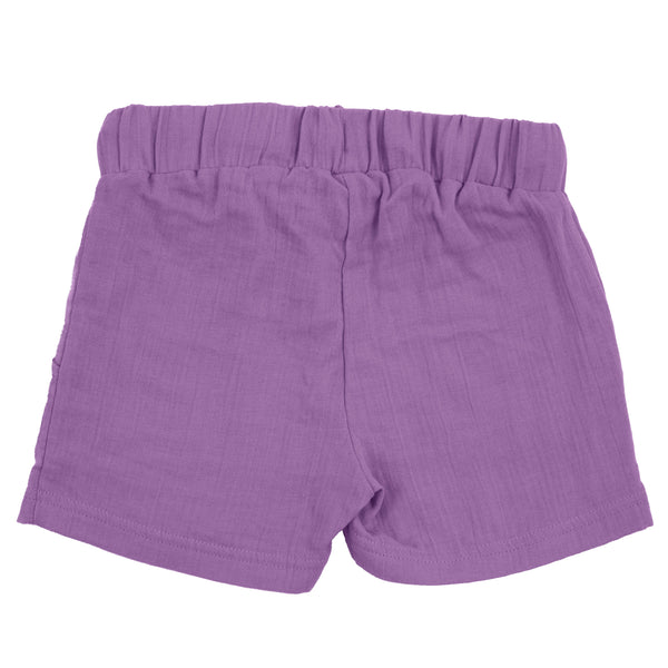 Maxomorra Shorts Short Muslin Purple