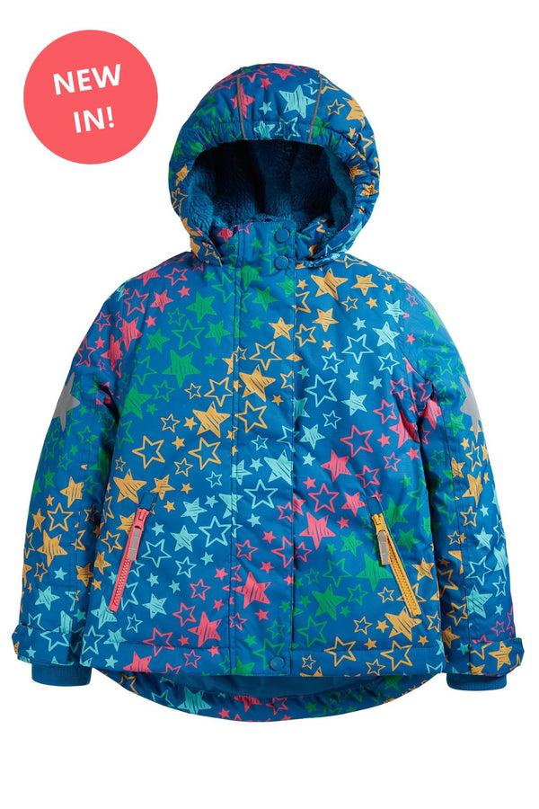 Frugi, Snow and Ski Coat, Super Stars Ski Coat (3-4)