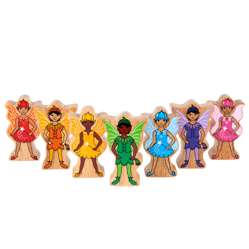 NEW IN! Lanka Kade Rainbow Fairies Playset – 7 pieces