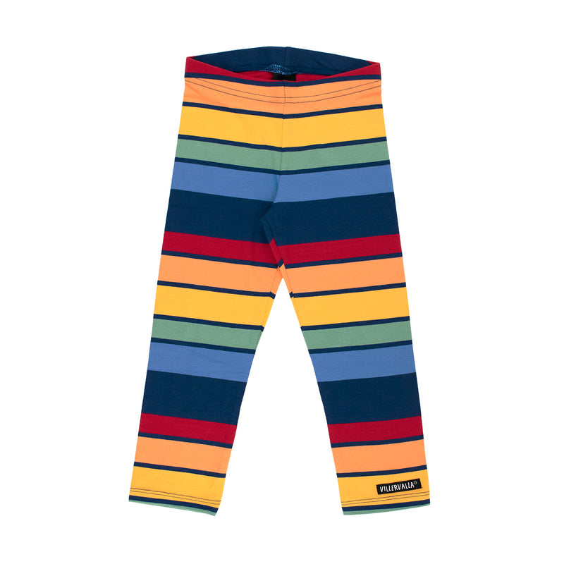 Kid's Leggings- Chamonix Rainbow Blue Leggings - Villervalla Leggings