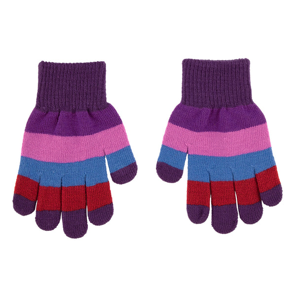 Villervalla Children's Magic Gloves- Himalaya - Purple