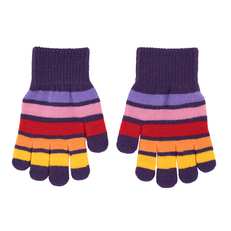 Villervalla Children's Magic Gloves-Verbier - Purple