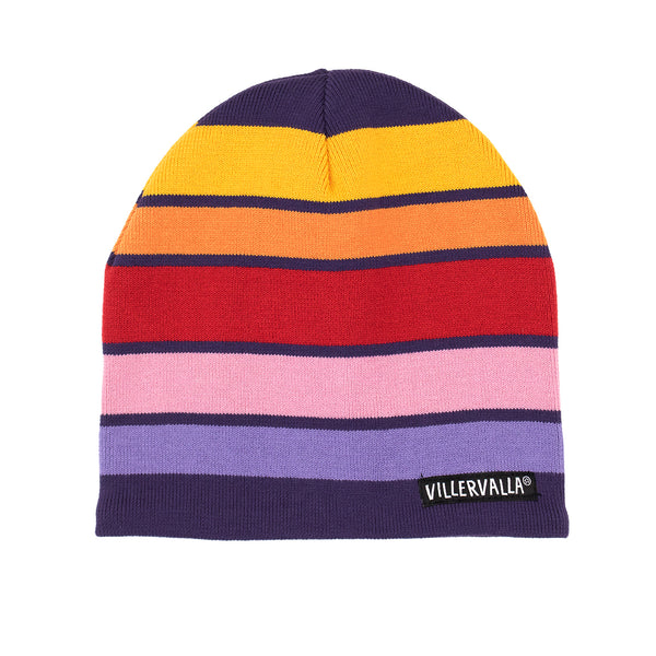 Kids Winter Fleece Hat - Verbier - Purple