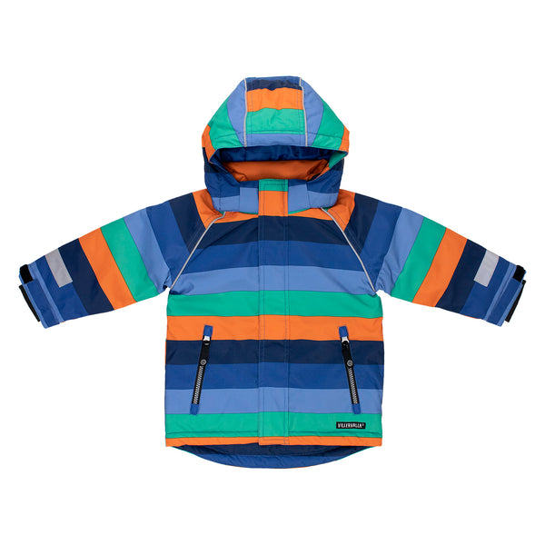 Kids Winter Coat - Atlas - Blue, Green, Navy, Orange, Villervalla Coat AW25