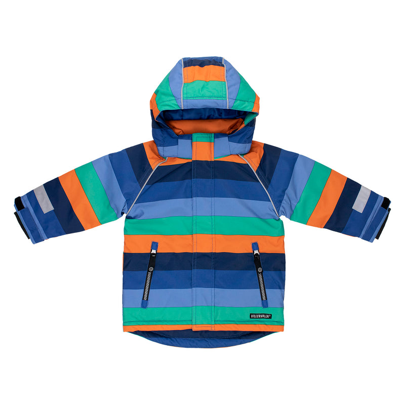 Kids Winter Coat - Atlas - Blue, Green, Navy, Orange, Villervalla Coat AW25