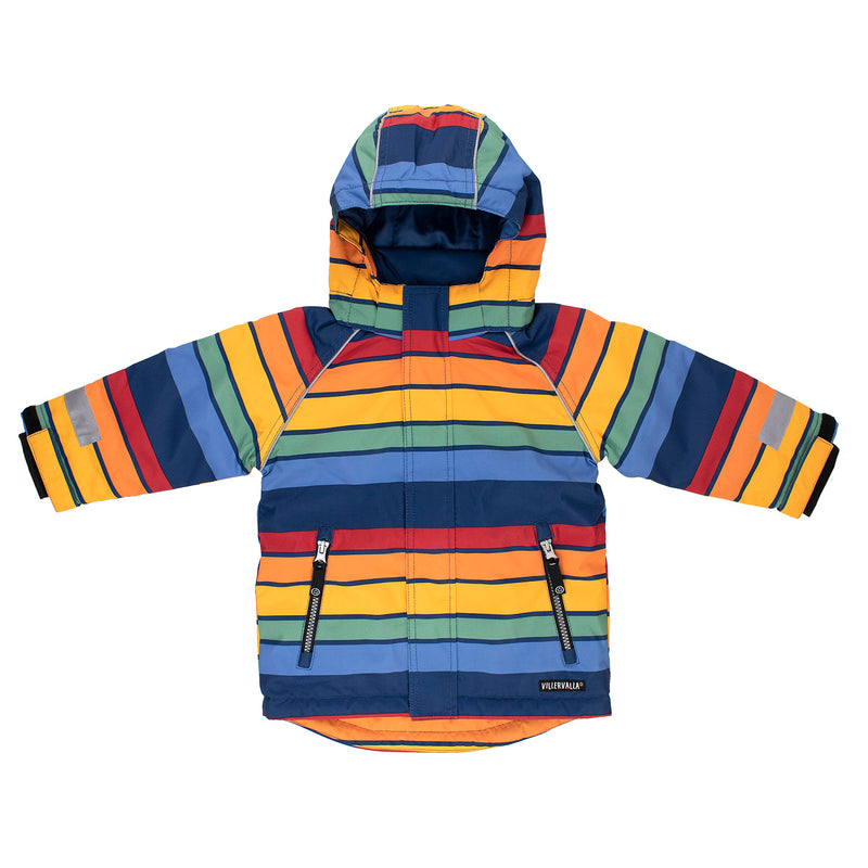 Kids Winter Coat - Chamonix - Blue, Green, Yellow, Orange, Red Villervalla Coat