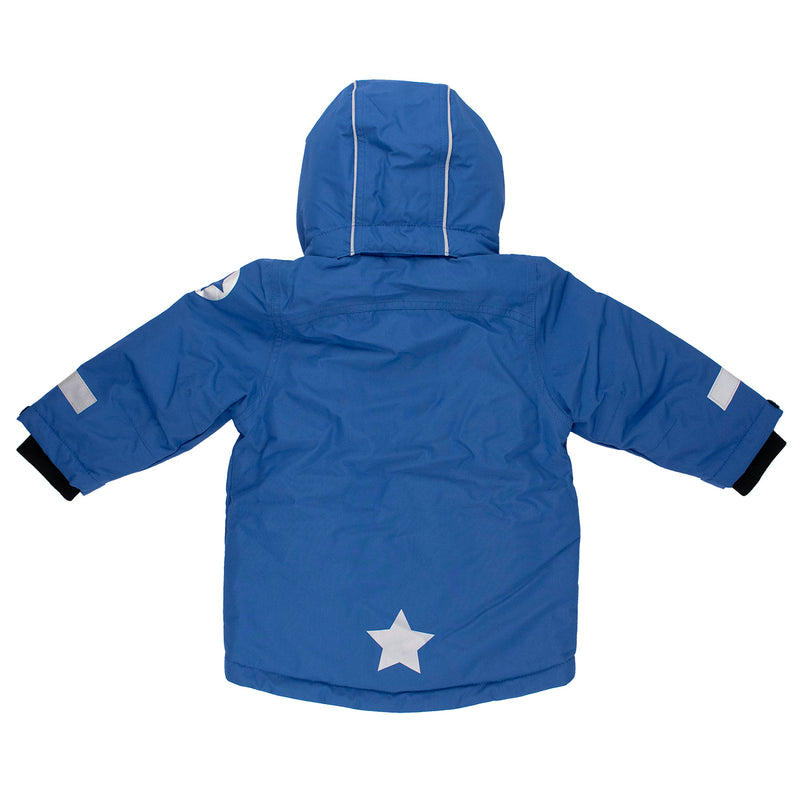 Kids Winter Coat Parka - Atlantic- Blue Villervalla Coat AW25