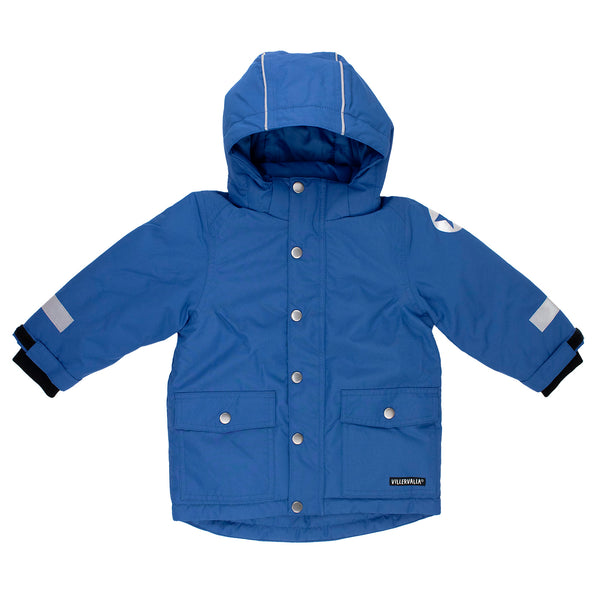 Kids Winter Coat Parka - Atlantic- Blue Villervalla Coat AW25