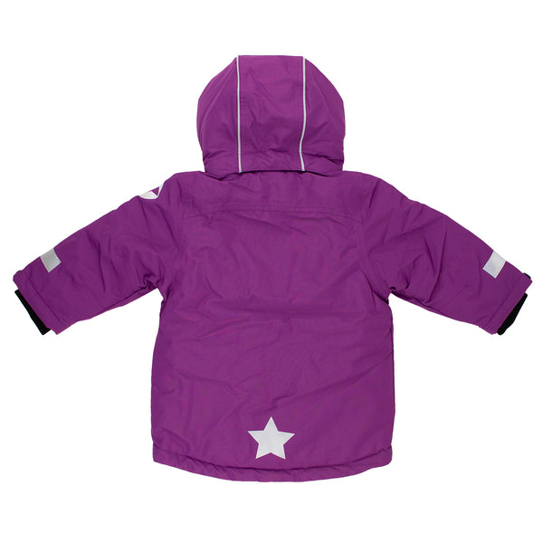 Kids Winter Coat Parka - Dahlia-Purple- Villervalla Coat AW25