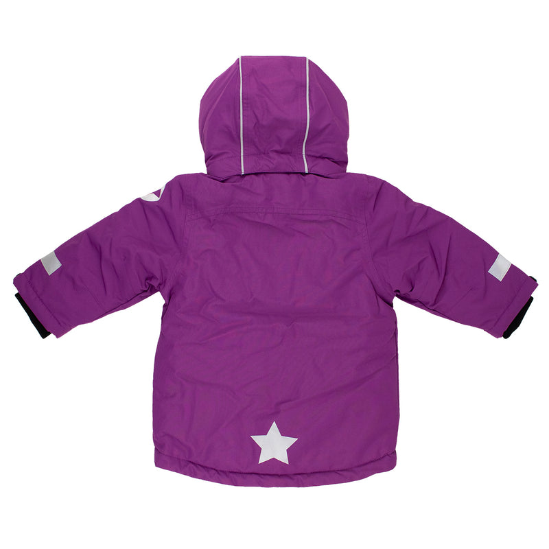Kids Winter Coat Parka - Dahlia-Purple- Villervalla Coat AW25