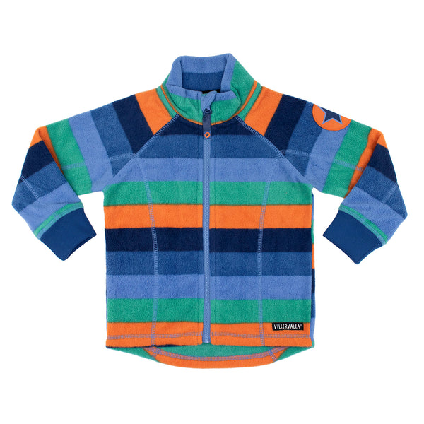 Kids Fleece- Atlantic Rainbow Blue Fleece - Villervalla Fleece