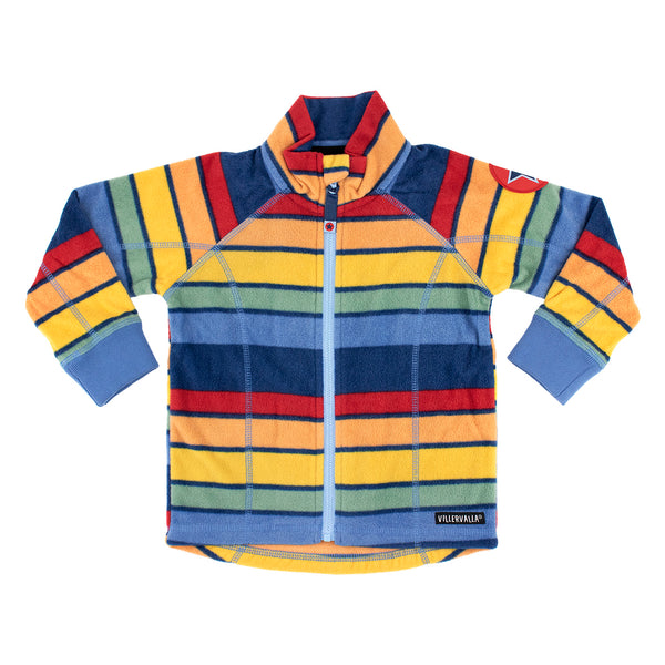 Kids Fleece- Chamonix Rainbow Blue Fleece - Villervalla Fleece