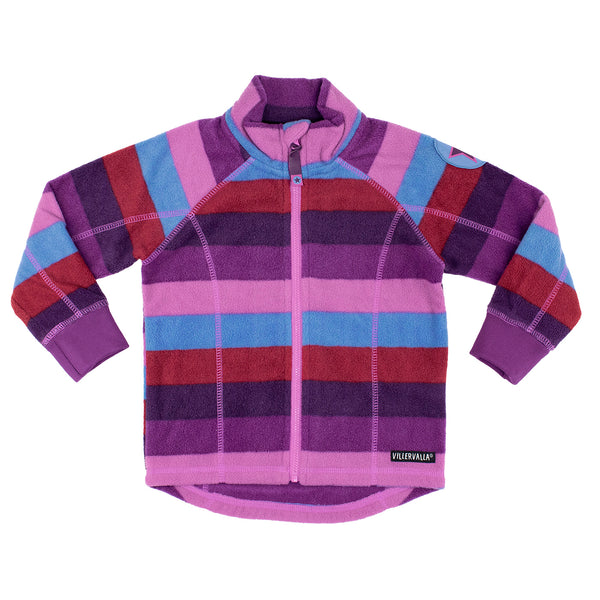 Kids Fleece- Himalaya Purple Stripe Fleece - Villervalla Fleece