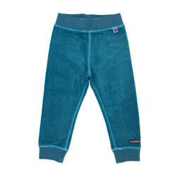 Villervalla Fleece Midnight Blue Pants - Kids organic clothing trousers (7-8yrs)