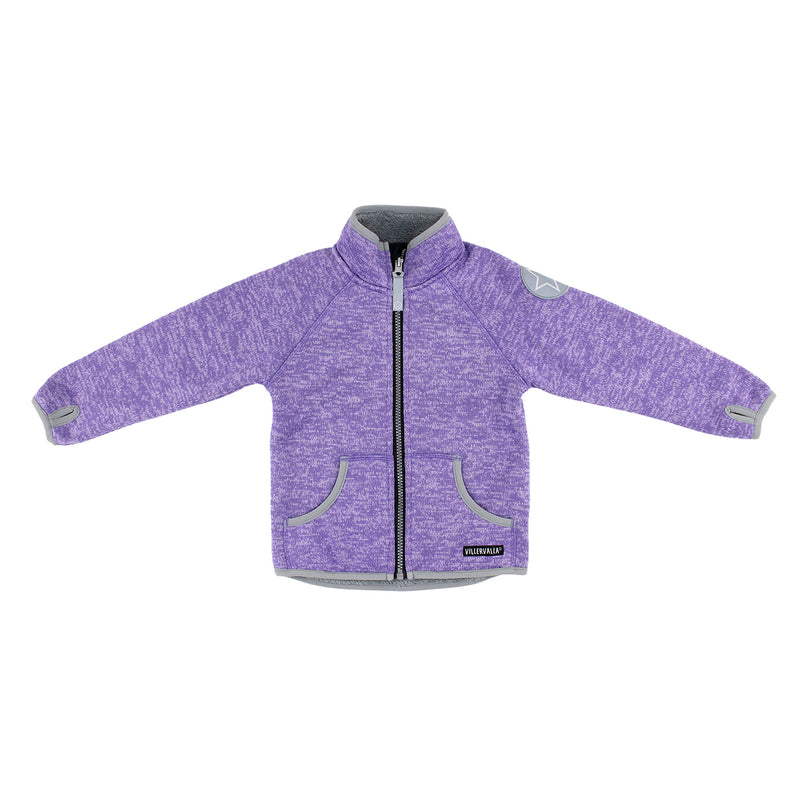 Kids Fleece- Lilac Purple Wind block Pile - Villervalla Fleece