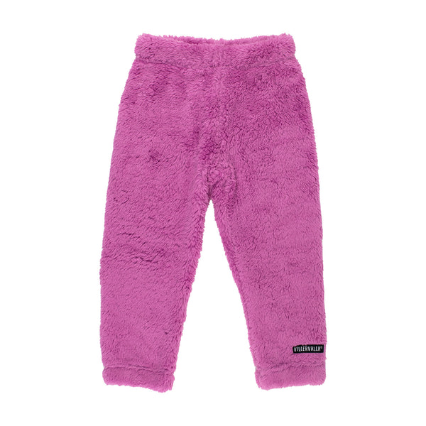 Kids Fleece-Pants -Teddy - Blue- Magnolia - Villervalla Fleece Pants