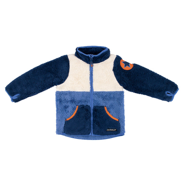 Kids Fleece-Pile Fleece Teddy Nautic/ Pacific - Villervalla Fleece