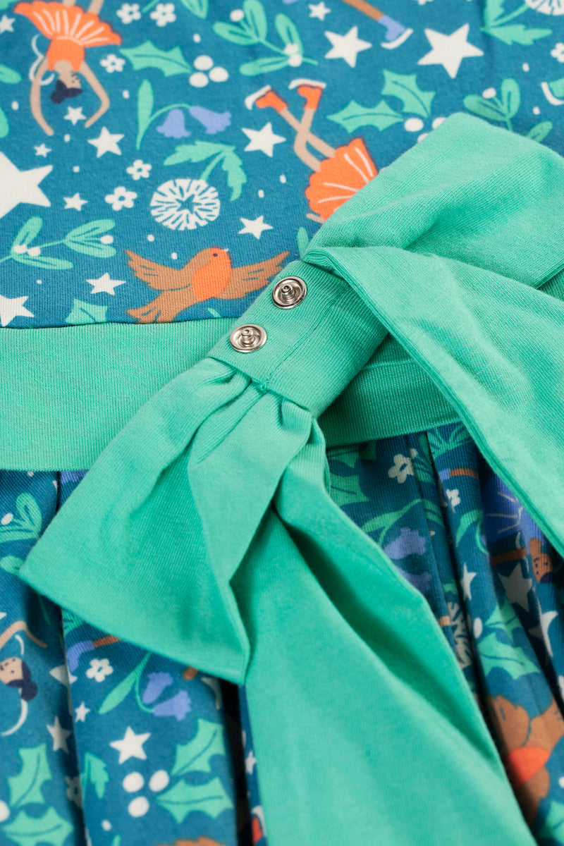 Children's Frugi Party Skater Dress: Enchanted Forest Fairy Christmas Simply So Lovely Children's Frugi Party Skater Dress: Enchanted Forest Fairy Christmas Simply So Lovely