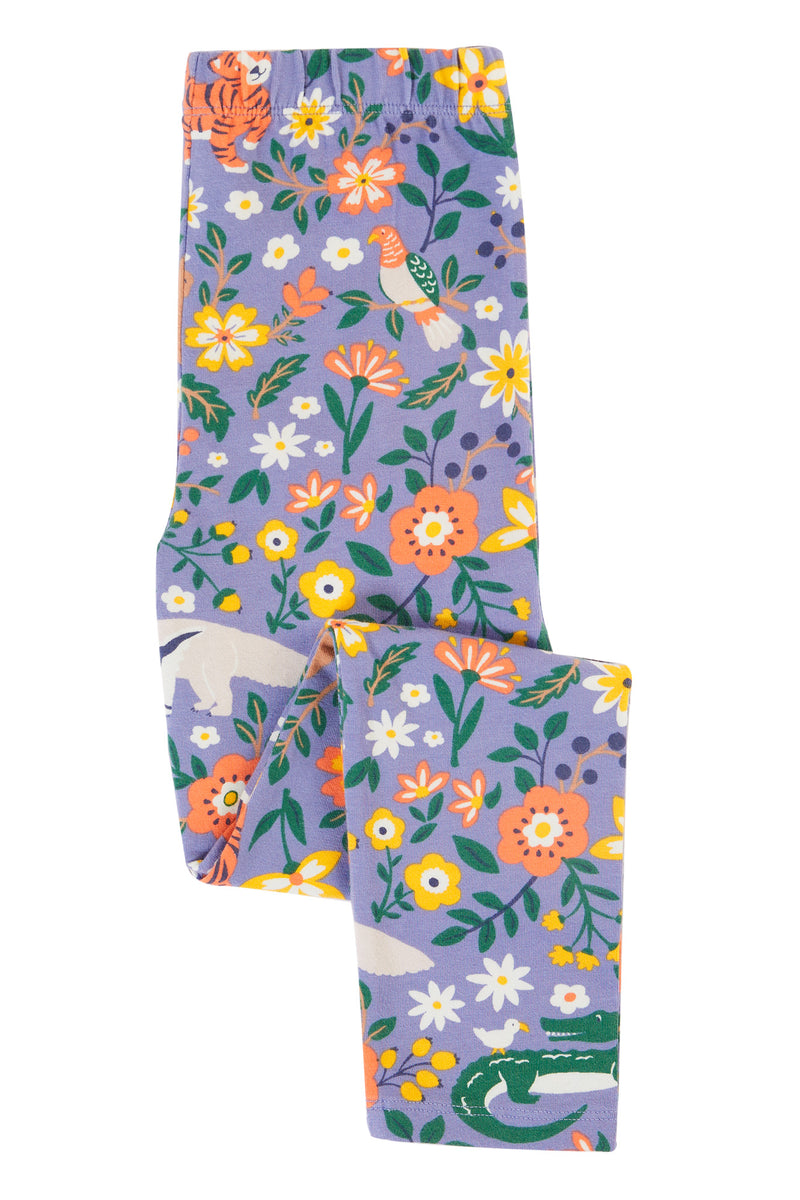 Frugi Libby Leggings Rainforest Friends- Organic Cotton-Children's Clothing