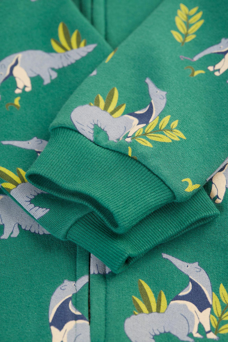 Frugi  Green Antelope Big Snuggle Suit - Organic Cotton-Children's Clothing