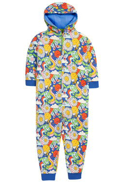 Frugi  Retro Flowers Big Snuggle Suit - Organic Cotton-Children's Clothing