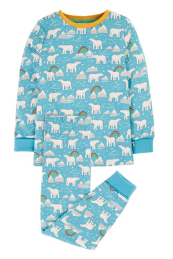 Children's Frugi Christmas Pyjamas: Sundown Pyjamas Winter Tales Organic Cotton Pyjama-Kid's Clothing