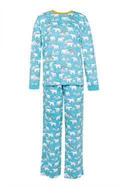 Adult Frugi Christmas Pyjamas: Sundown Pyjamas Winter Tales Organic Cotton Pyjama