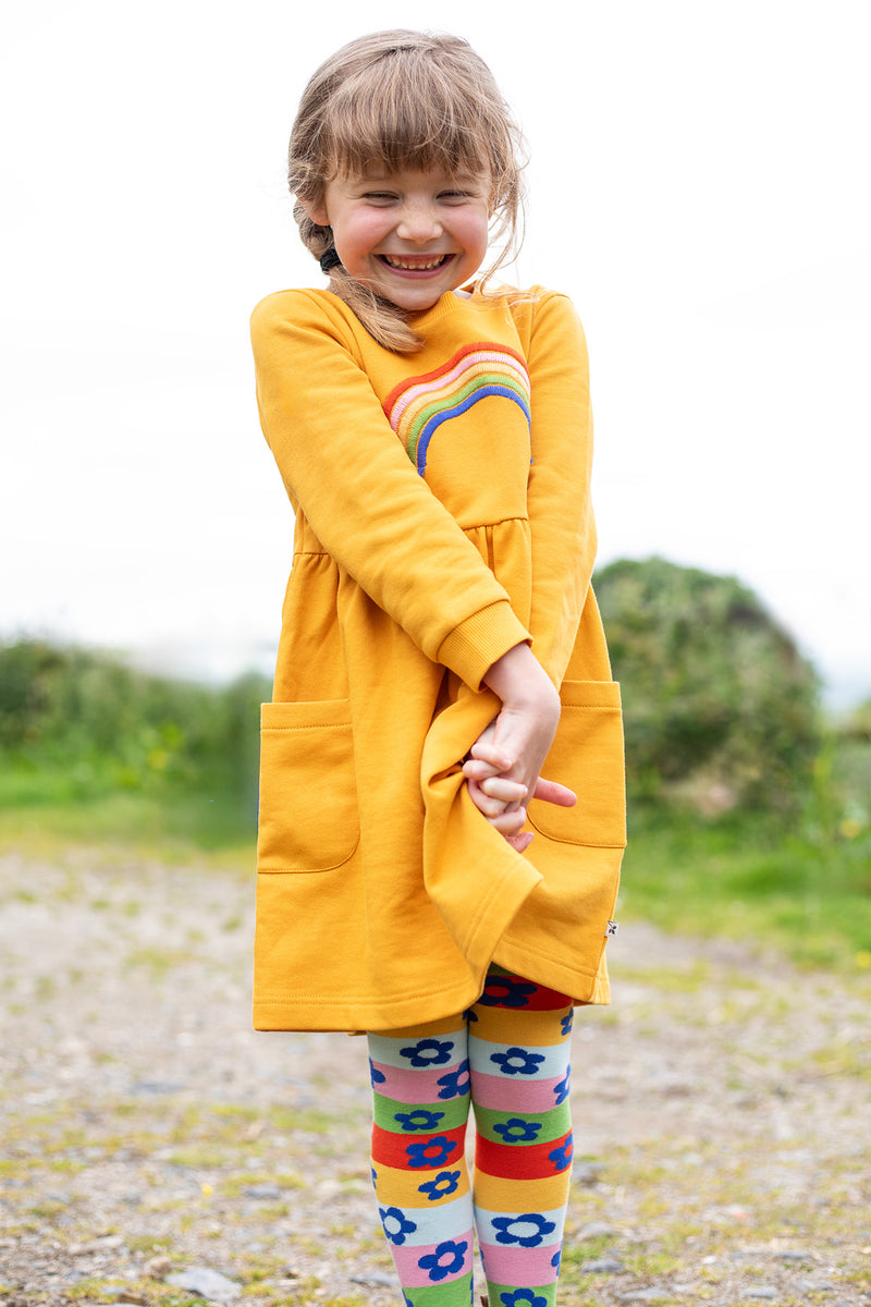 Frugi Norah Tights Retro Happy