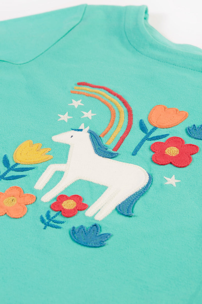 Frugi Anna Applique Long Sleeve Horse- Organic Cotton-Children's Clothing