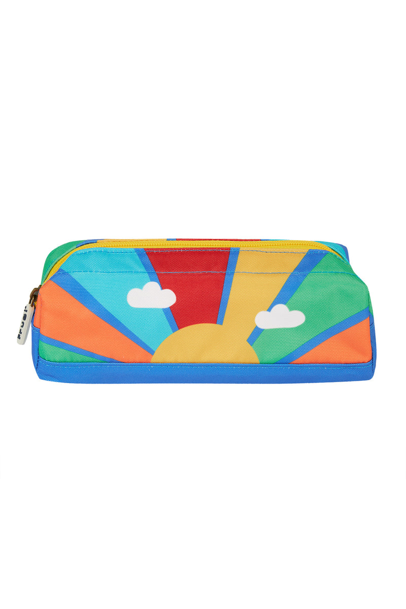 Frugi Pencil Case - Pencil Case Bag Rainbow Sun