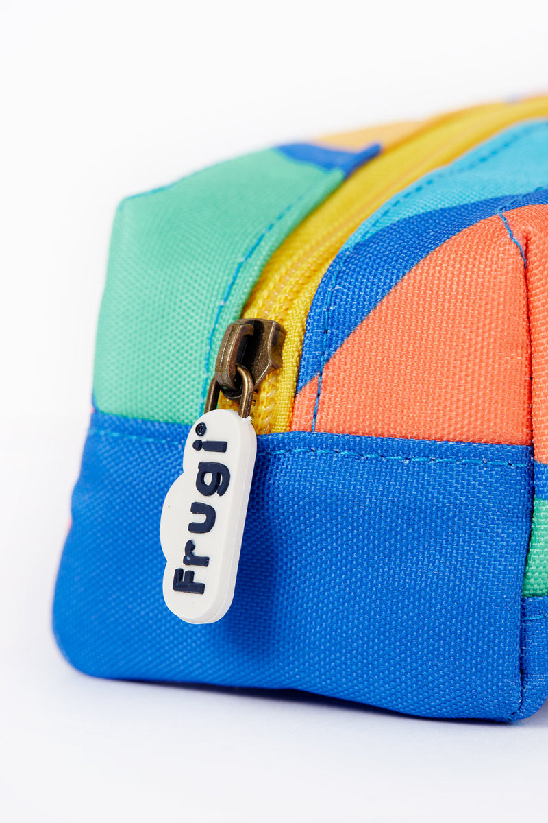 Frugi Pencil Case - Pencil Case Bag Rainbow Sun