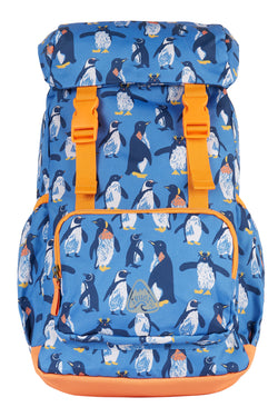 Frugi Trail Blazing Backpack- Penguin Waddle