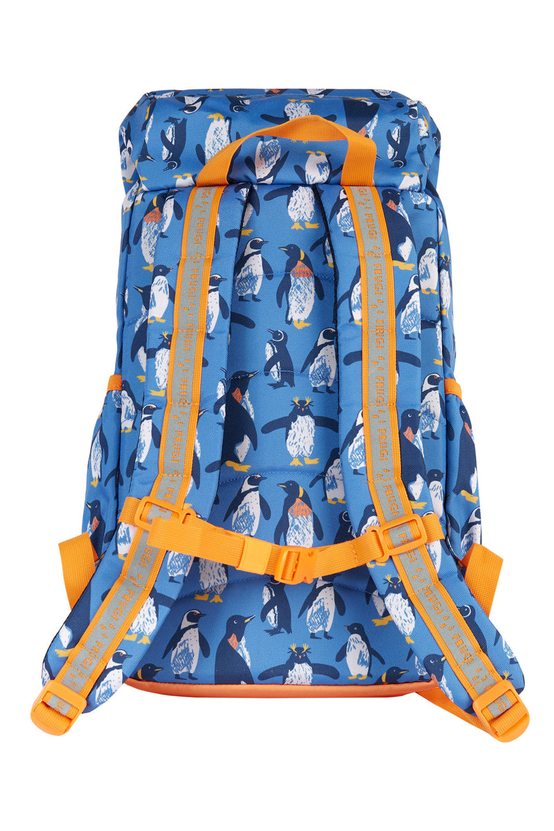 Frugi Trail Blazing Backpack- Penguin Waddle