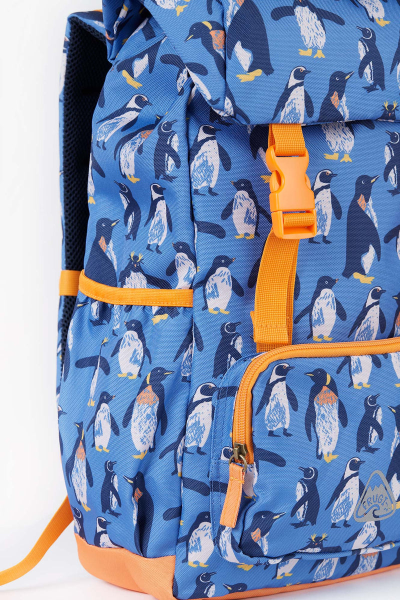Frugi Trail Blazing Backpack- Penguin Waddle