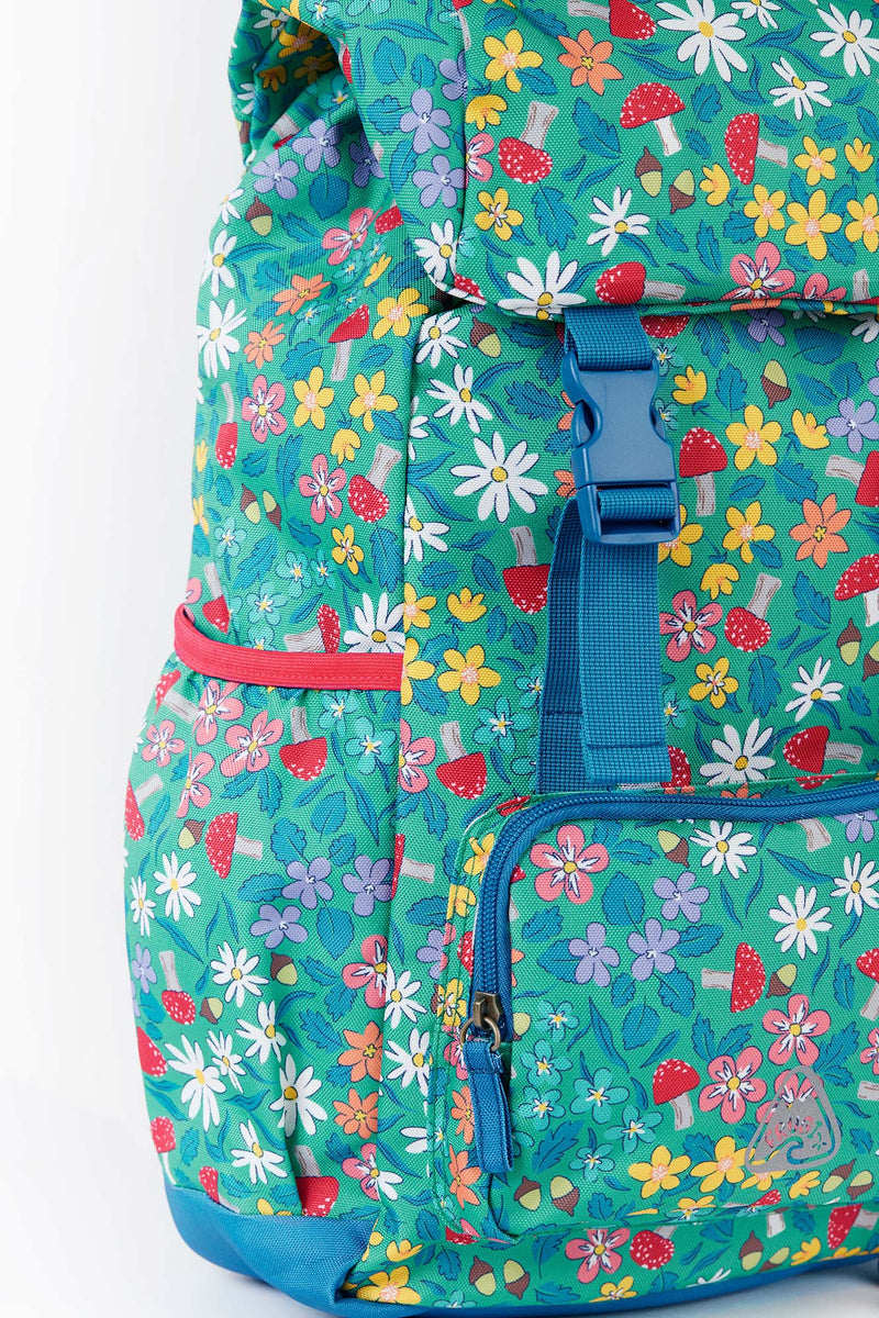 Frugi Trail Blazing Backpack- Wild Woods