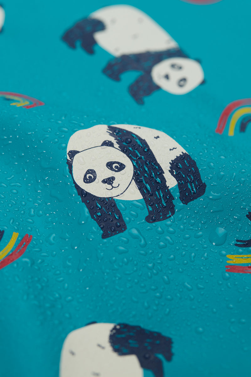 Frugi Printed Puddle Buster Coat- Panda Play