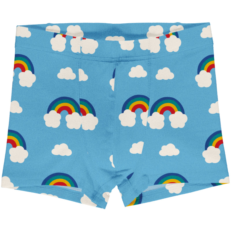 Maxomorra Organic Children's Boxer Shorts-  Rainbow Boxers