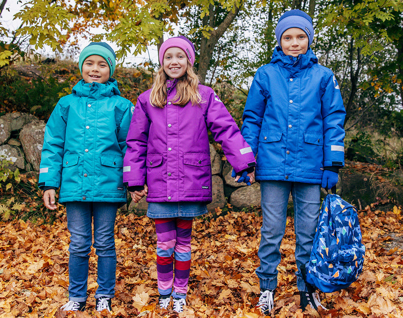 Kids Winter Coat Parka - Dahlia-Purple- Villervalla Coat AW25