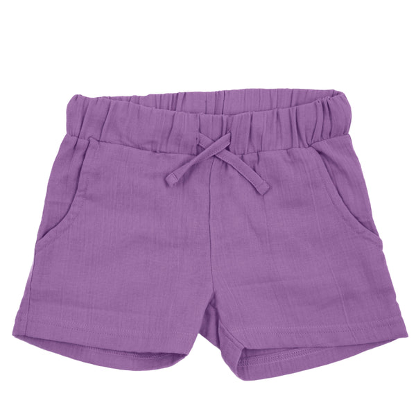 Maxomorra Shorts Short Muslin Purple