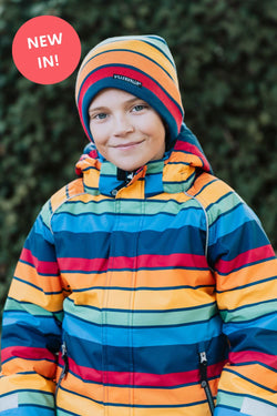 Kids Winter Coat - Chamonix - Blue, Green, Yellow, Orange, Red Villervalla Coat