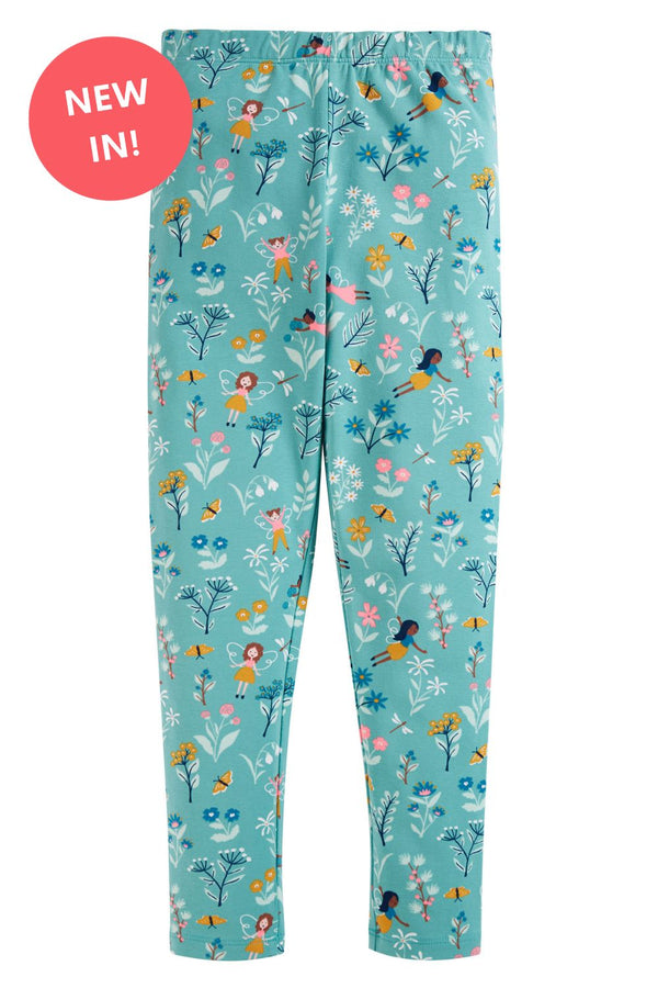 Frugi Fairy Forest Libby Printed Leggings- Organic Cotton-Children's Clothing