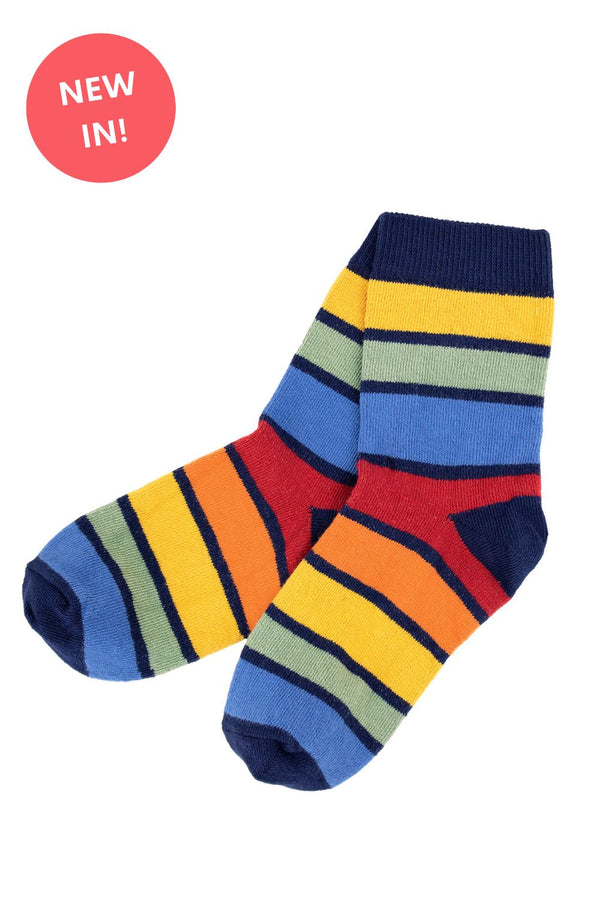 Villervalla Children's Socks-Chamonix - Blue