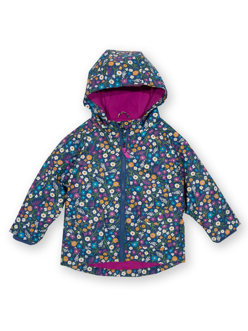 Faraway Ditsy Splash coat- Kite Organic Clothing