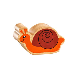 Natural Orange Painted Snail