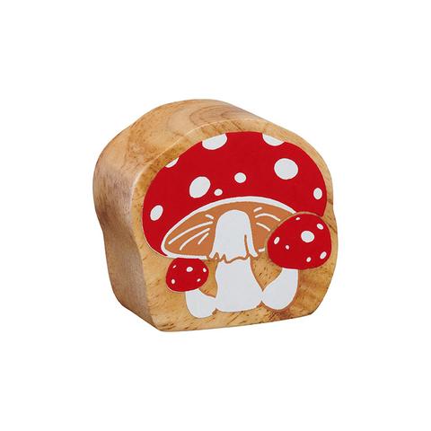 NEW IN ! Natural red and white Toadstool