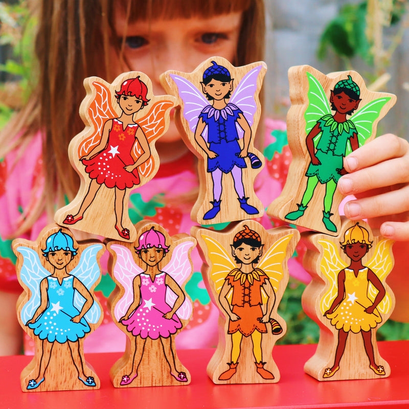 NEW IN! Lanka Kade Rainbow Fairies Playset – 7 pieces
