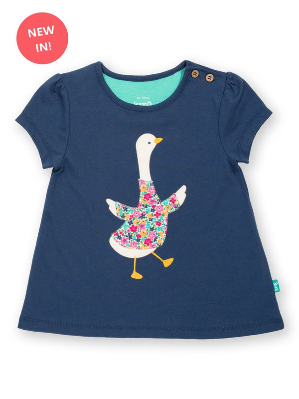 Kite Goosey Tunic- Organic Tunic- Goose- Children's Clothing