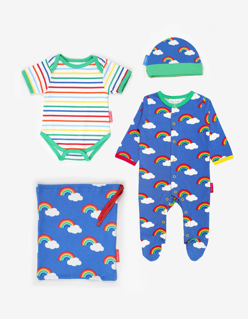Baby Gift Set Rainbow Print
