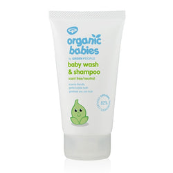 Organic Baby Green People  Wash & Shampoo -Scent Free/Neutral 150ml